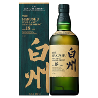 Buy & Send Suntory Hakushu 18 Year Old Whisky, 70cl